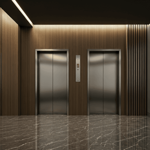 Elevator after Tecno modernization